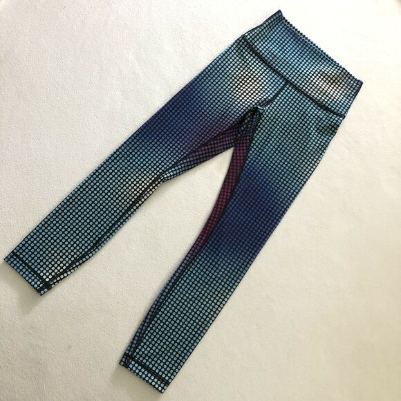 Lululemon Cosmic Dot White Multi 7/8 High Times Pant Full-On Luon Leggings 4 - Picture 2 of 7